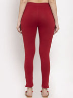 TAG 7 Women Pack Of 2 Solid Leggings | Grocsy