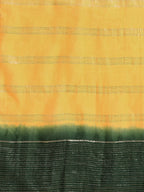 Sangria Women Green Ethnic Motifs Embroidered Pure Cotton Kurta with Trousers & With Dupatta | Grocsy
