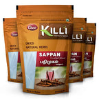Killi Sappan Wood | Pathimugam | Patang | Pathimukham Crushed, 100g (Pack of 4) | Grocsy