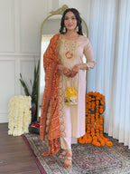 Vellora Bsy Viscose Chiku Daily Wear Sequins Work Readymade Suit | Grocsy