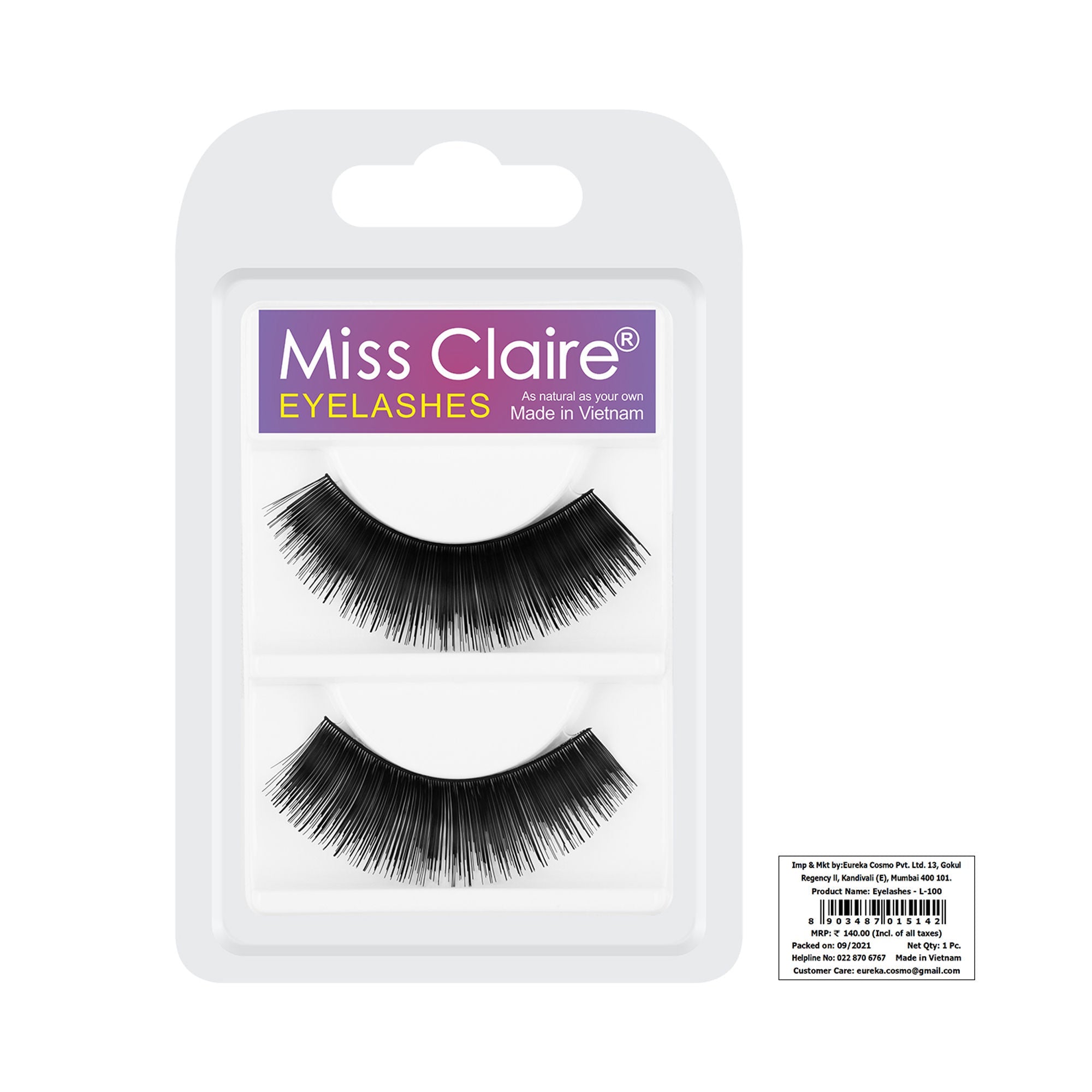 Miss Claire Eyelashes - L100 | Grocsy