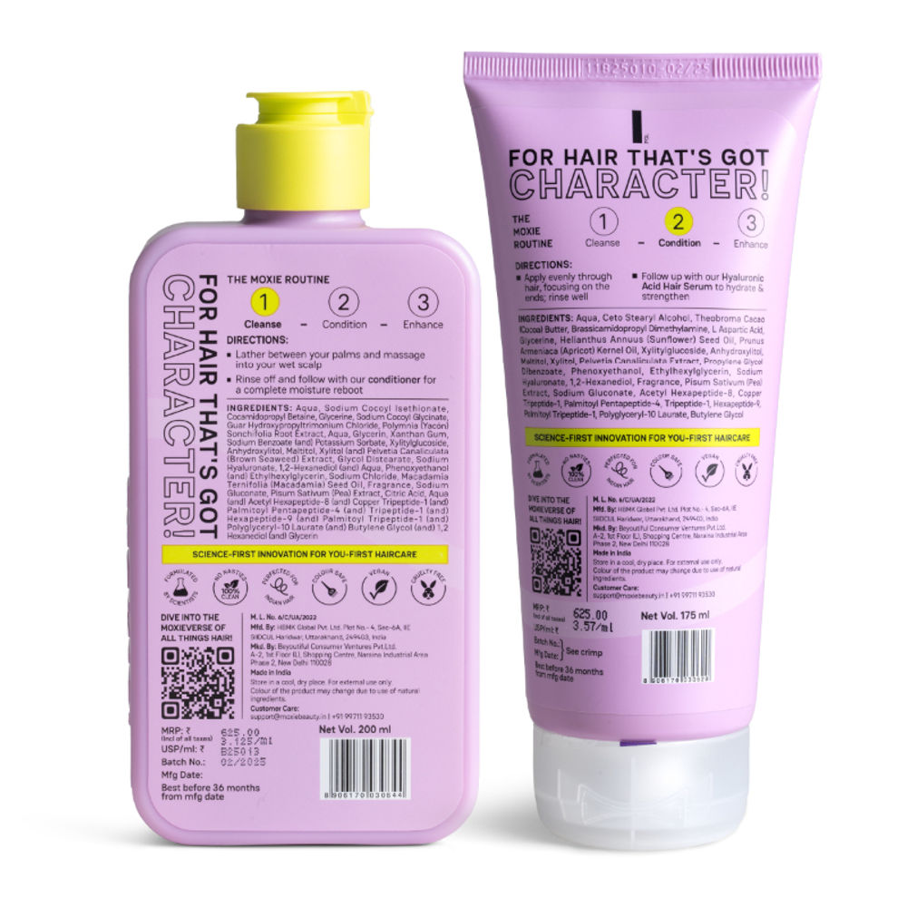 Moxie Beauty The Hydrorepair Wash Duo | Grocsy