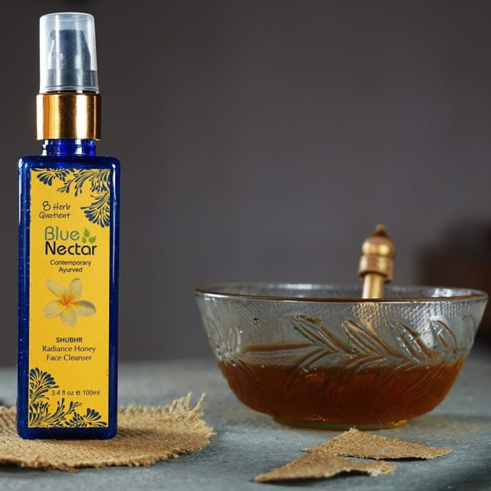 Blue Nectar Shubhr Radiance Honey Face Cleanser | Grocsy