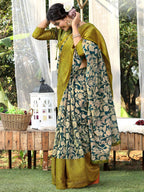 Saree Mall Floral Printed Zari Sungudi Traditional Sarees | Grocsy