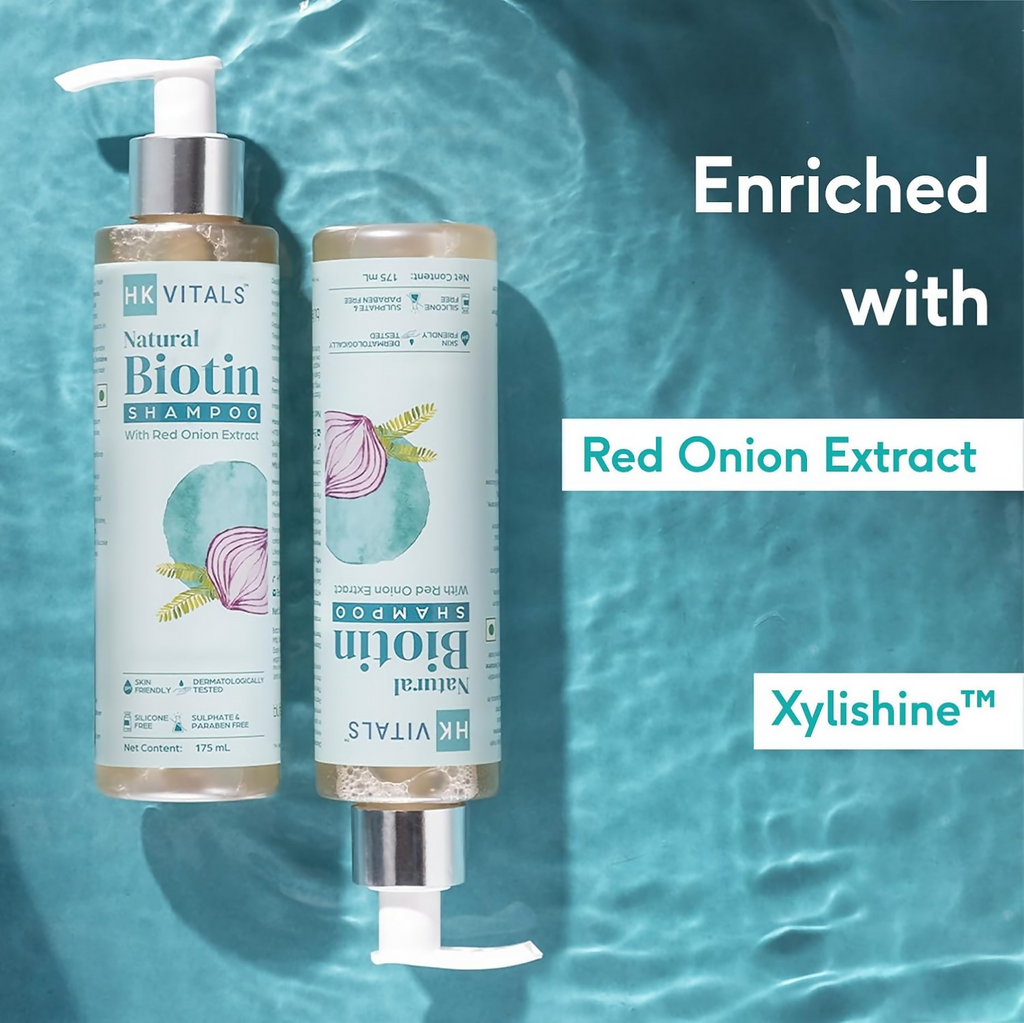 HK Vitals Natural Biotin Shampoo | Grocsy