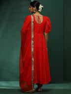 Sangria Printed Kurta & Trouser With Dupatta | Grocsy