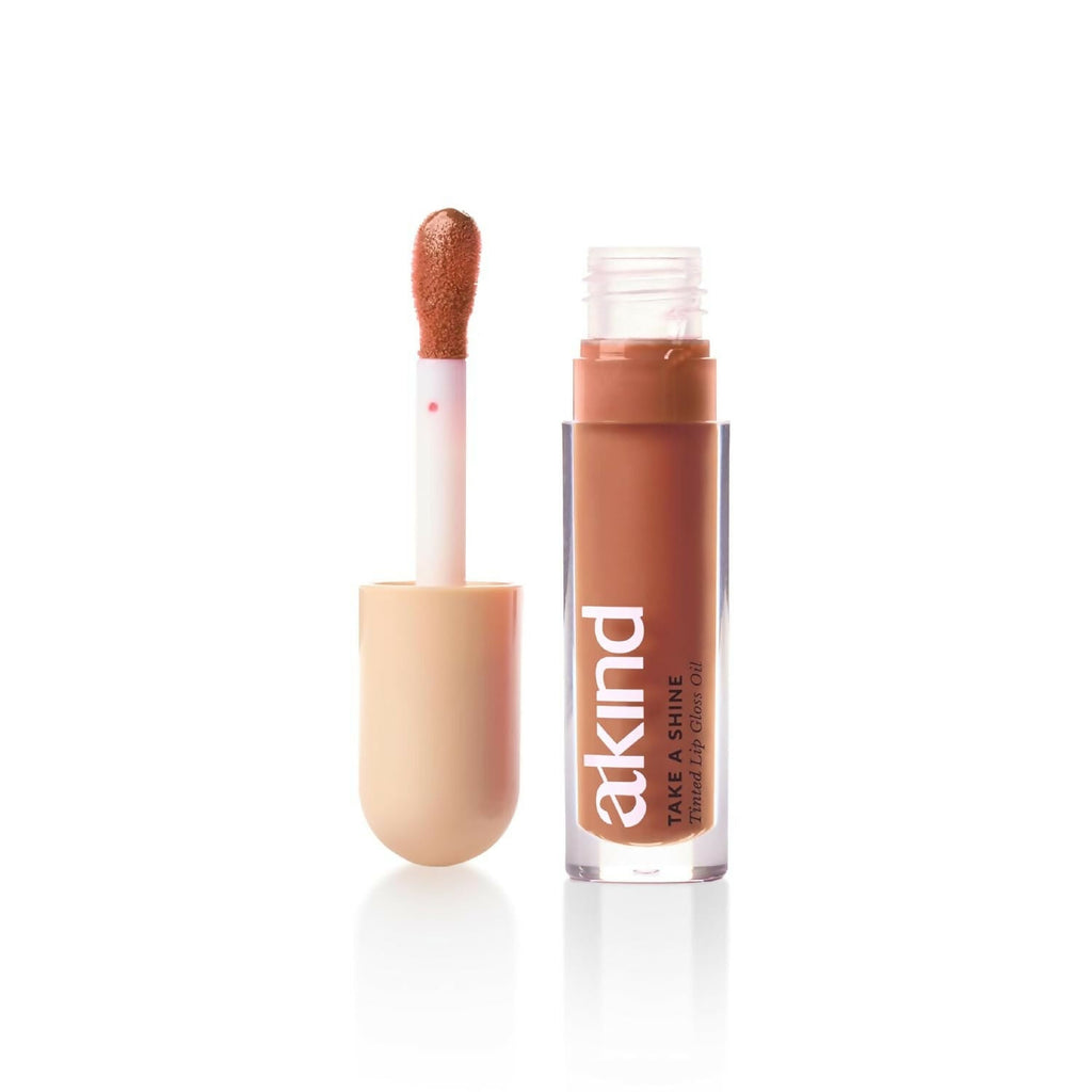 Akind Take A Shine Tinted Lip Gloss Oil - 04 TLC | Grocsy