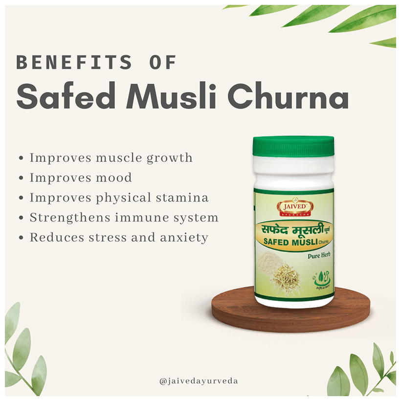 Jaived Ayurveda Safed Musli Churna | Grocsy