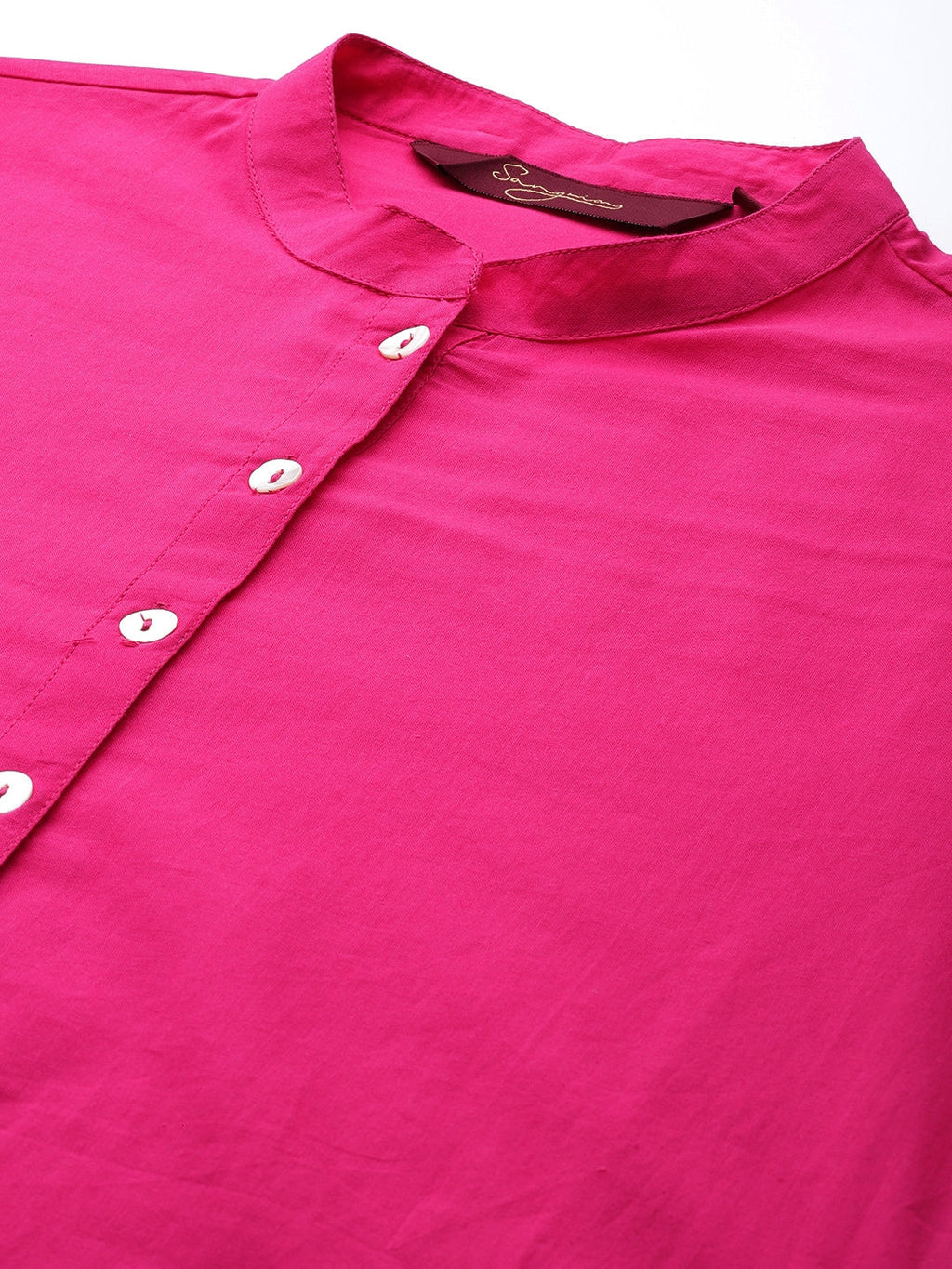 Sangria Women Pure Cotton Kurta with Palazzos | Grocsy