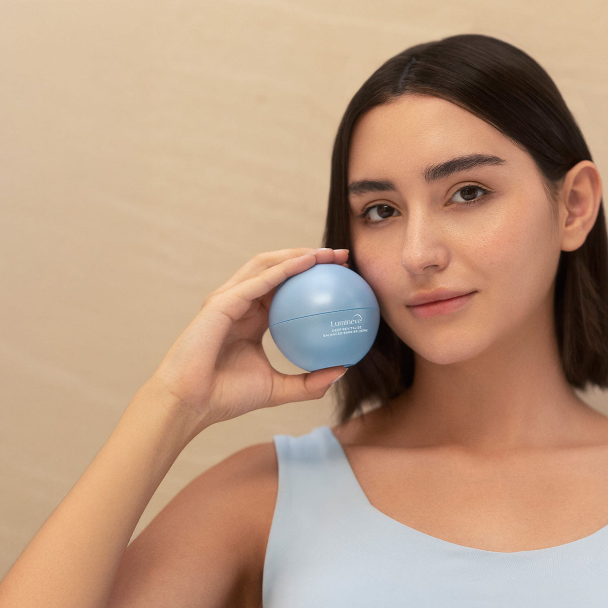 Lumineve Sensitive Skin Moisturizer with Ceramides for Barrier Repair and Soothing Skin | Grocsy