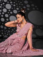 Tikhi Imli Embellished Saree | Grocsy
