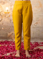 Vellora Shimmer Silk Mehendi Casual Wear Hand Work Readymade Salwar Suit | Grocsy