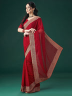kasee Embellished Beads and Stones Celebrity Saree | Grocsy