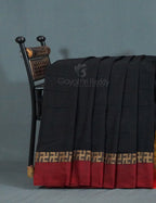 Kalanetha Black Colour Pure Narayanpet Cotton Saree By Gayathri Reddy Designer Studio | Grocsy