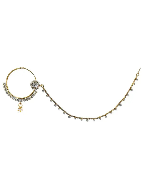 Tehzeeb Creations Traditional Kundan Bridal Set | Grocsy