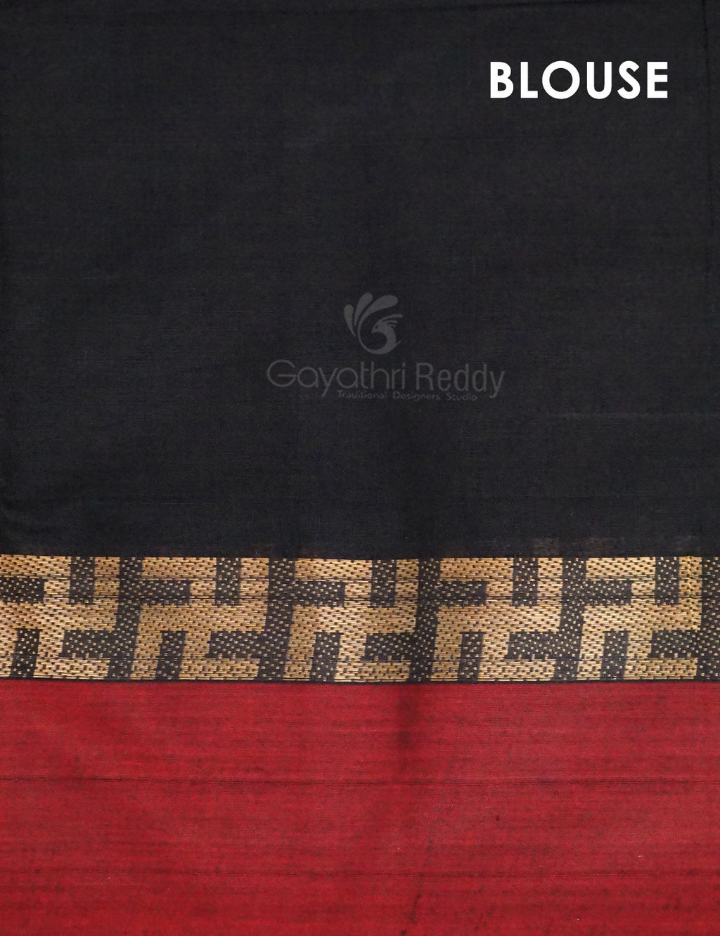 Kalanetha Black Colour Pure Narayanpet Cotton Saree By Gayathri Reddy Designer Studio | Grocsy