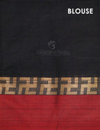 Kalanetha Black Colour Pure Narayanpet Cotton Saree By Gayathri Reddy Designer Studio | Grocsy