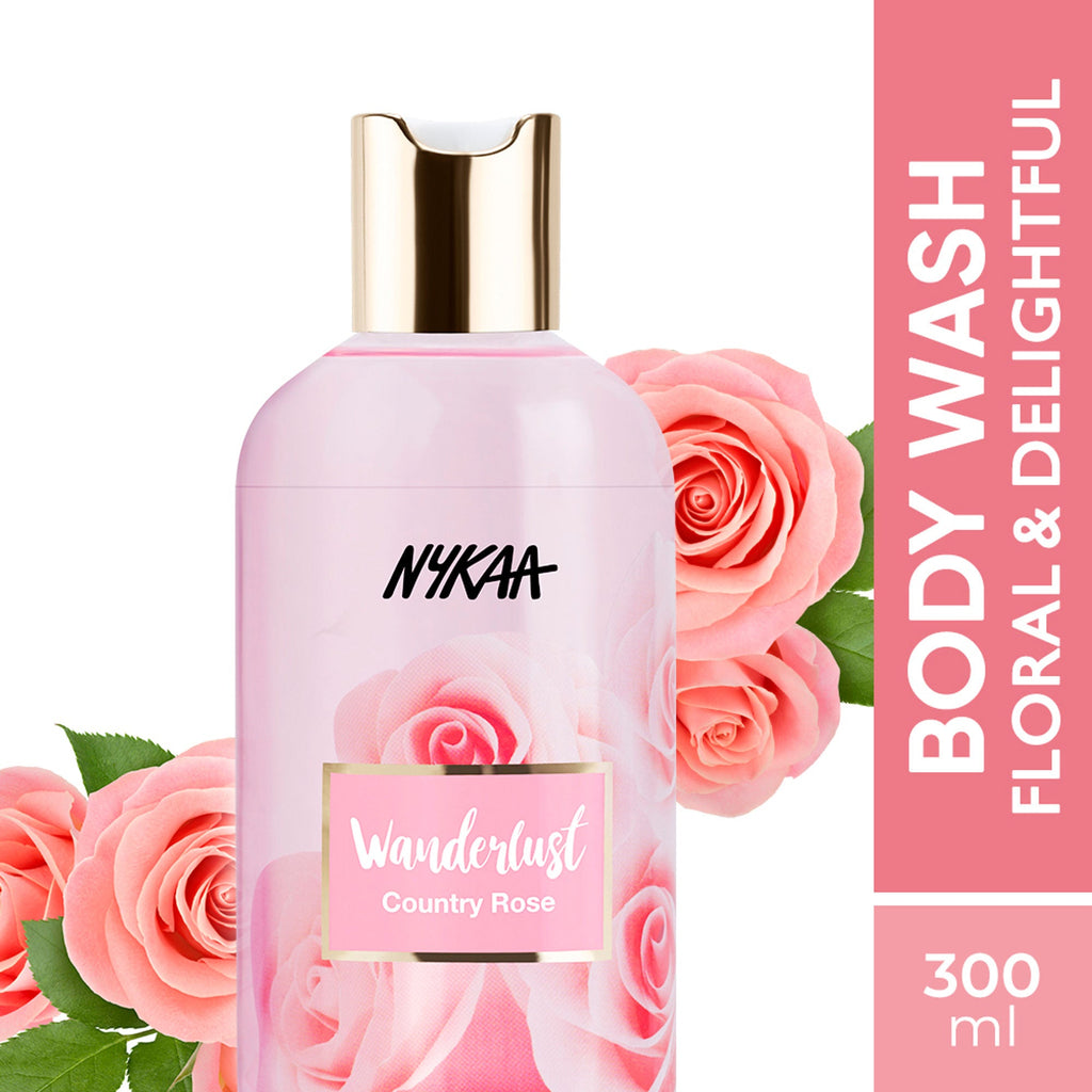 Wanderlust Shower Gels - Country Rose | Grocsy