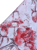 BOMBAY DYEING Floral Printed 100 TC Cotton Queen Bedsheet with 2 Pillow Covers | Grocsy