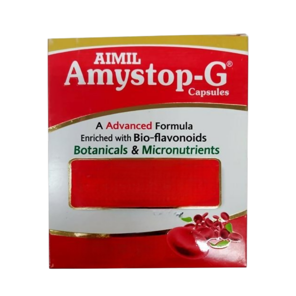 Aimil Ayurvedic Amystop-G Capsules | Grocsy