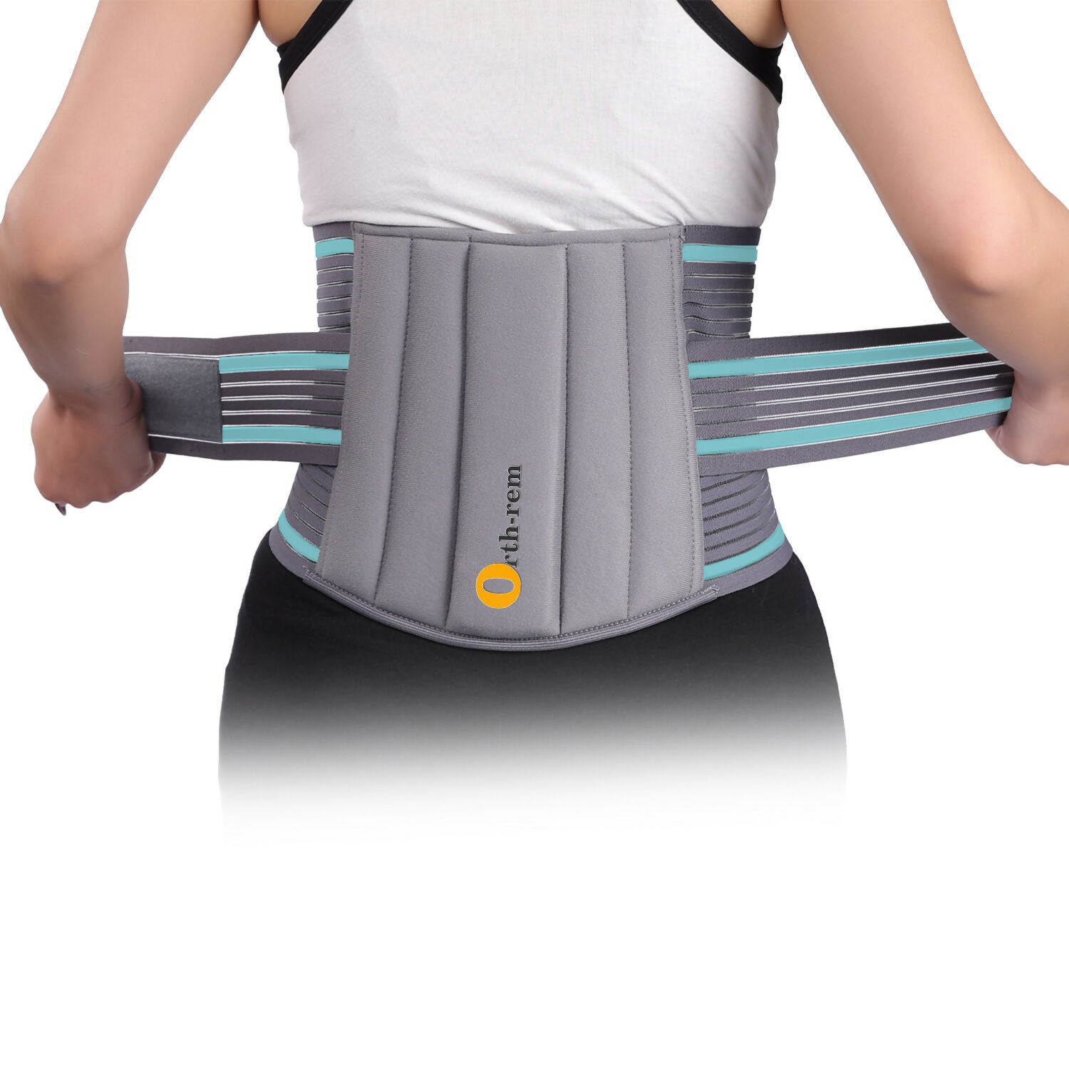 Orth-rem Back Support Brace For Men & Women Lower Back Pain Relief Belt | Grocsy