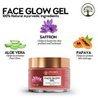 Ivory Natural Face Glow Gel For Instant Glow And Timeless Radiance, Achieve Glowing And Shiny Face | Grocsy