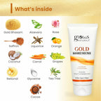 Globus Naturals Gold Radiance Anti Ageing & Brightening Face Pack | Grocsy