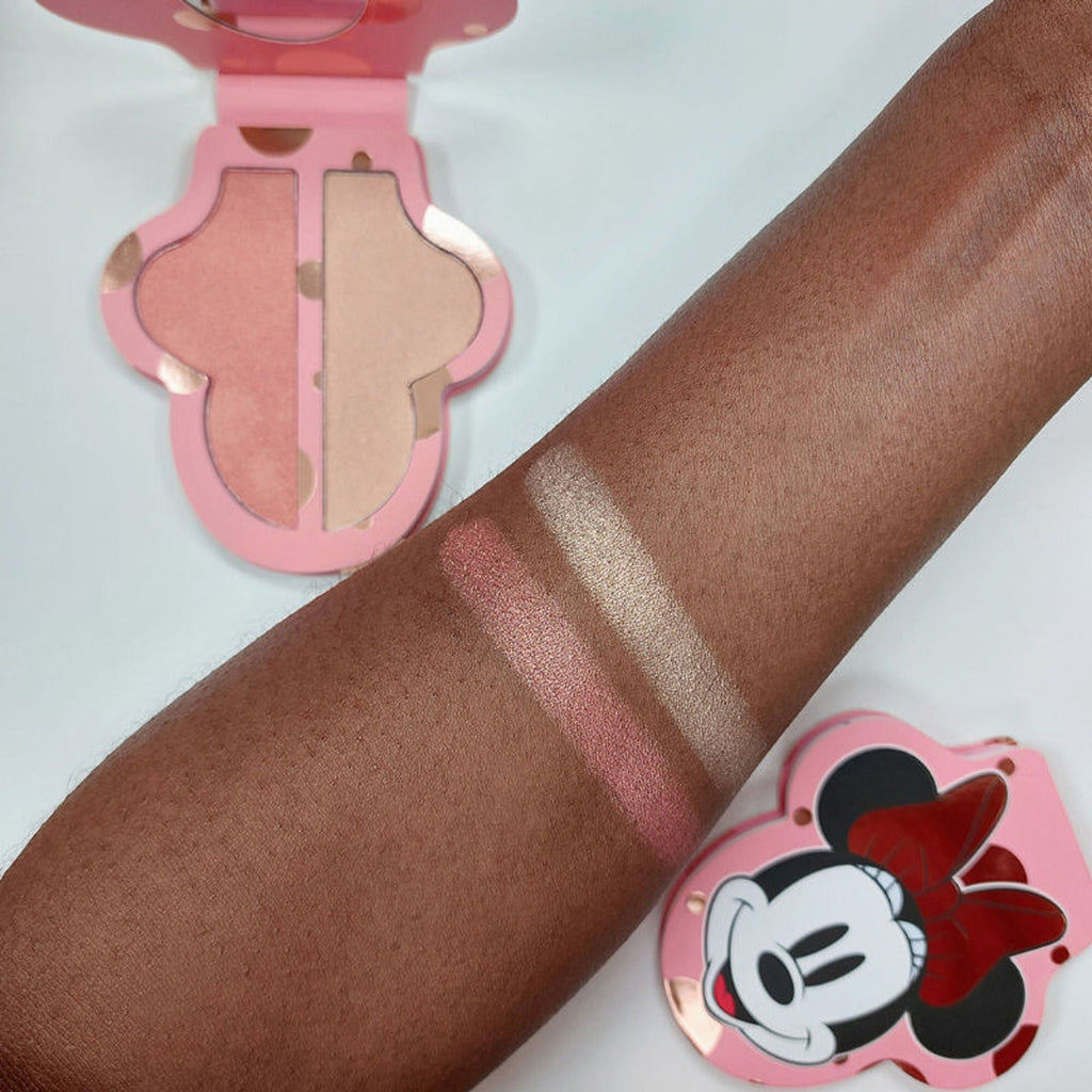 Makeup Revolution Disney's Minnie Mouse Minnie Forever Highlighter Duo | Grocsy