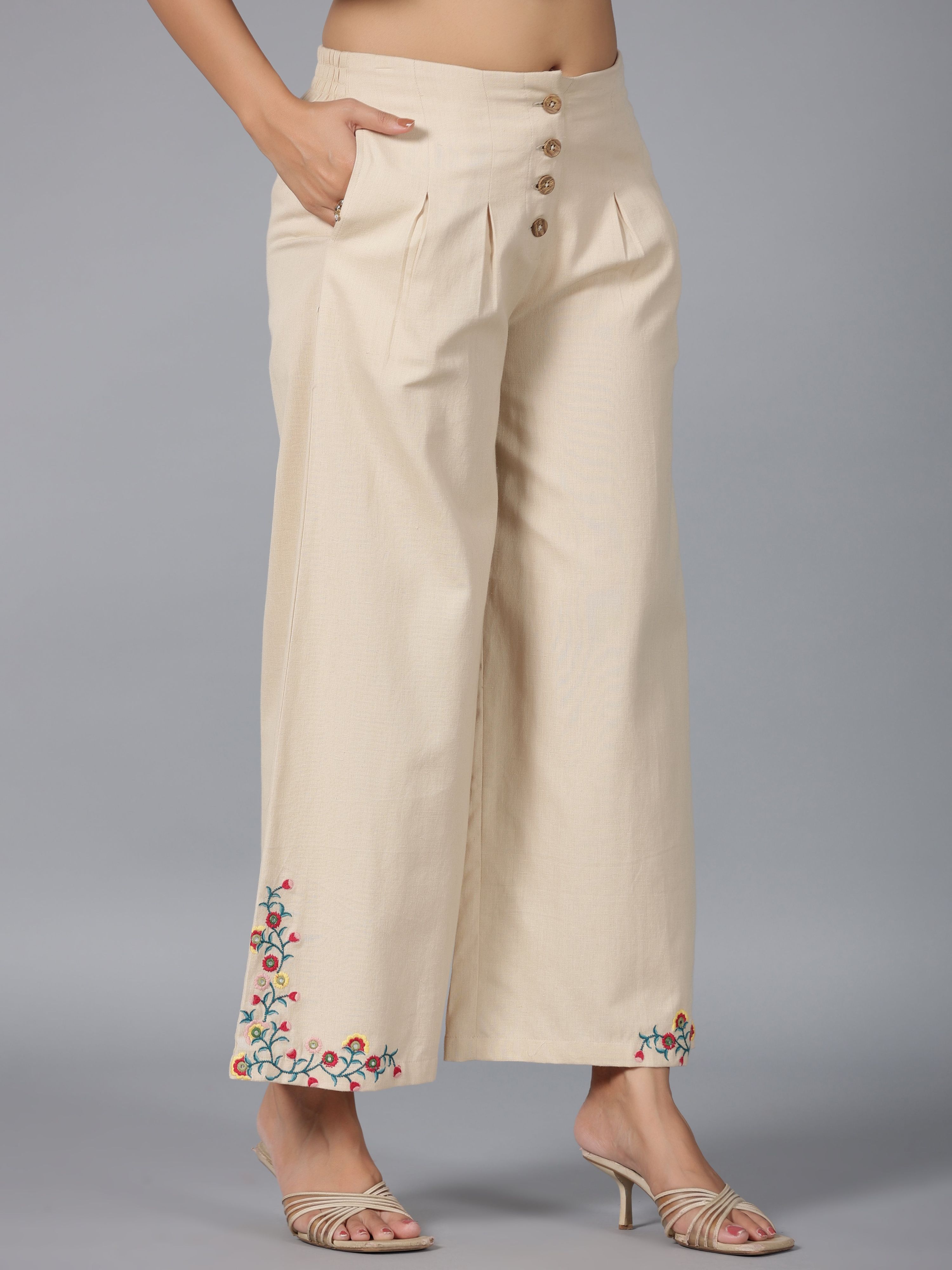 Juniper Women Blue Rayon Embroidered Clothing Set | Grocsy