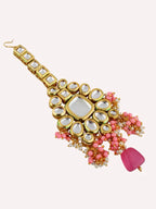 Tehzeeb Creations Kundan Bridal Set for Women & Girls | Grocsy
