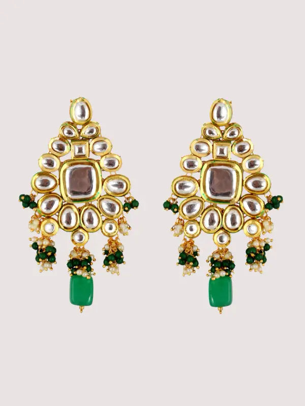 Tehzeeb Creations Kundan Bridal Set for Women & Girls | Grocsy