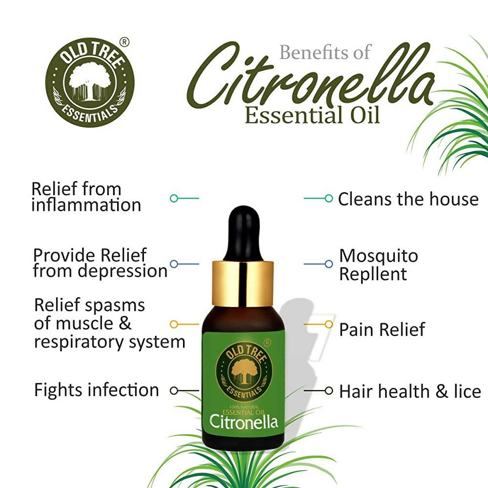 Old Tree Citronella Essential Oil | Grocsy