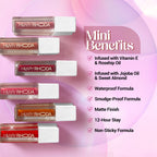 Hilary Rhoda Matte Minis Waterproof Lipstick - Set Of 6 | Grocsy