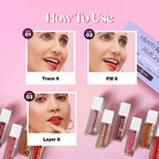 Hilary Rhoda Matte Minis Waterproof Lipstick - Set Of 6 | Grocsy