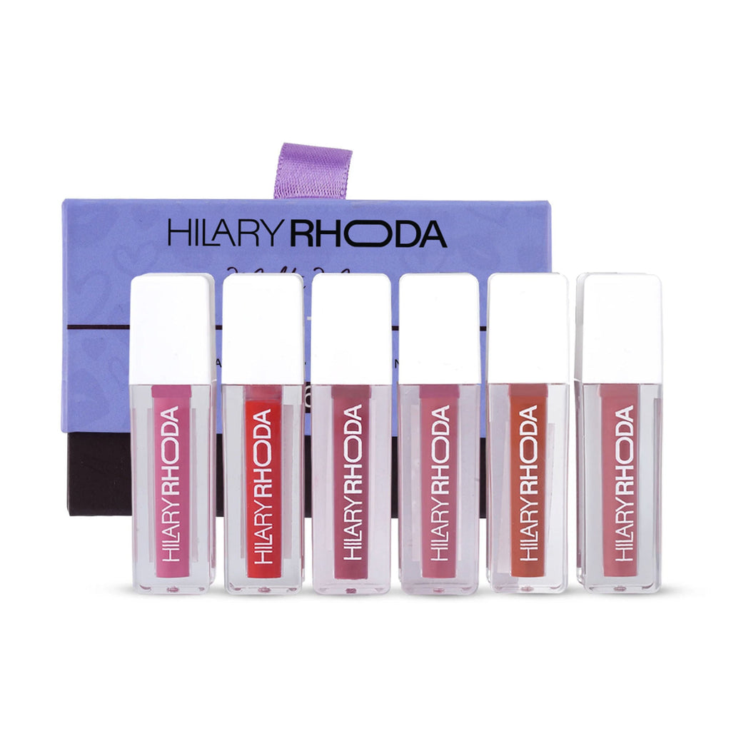 Hilary Rhoda Matte Minis Waterproof Lipstick - Set Of 6 | Grocsy