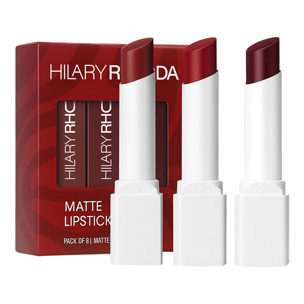 Hilary Rhoda Matte Lipstick Pack Of 3 - Red-Volution Trio 01 | Grocsy