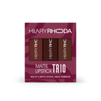 Hilary Rhoda Matte Lipstick Pack Of 3 - Mauve-Lous Trio 03 | Grocsy