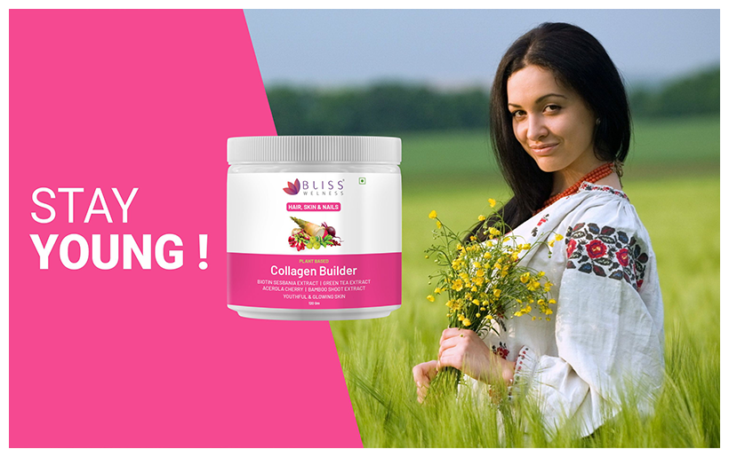 Bliss Welness Collagen Builder Powder | Grocsy