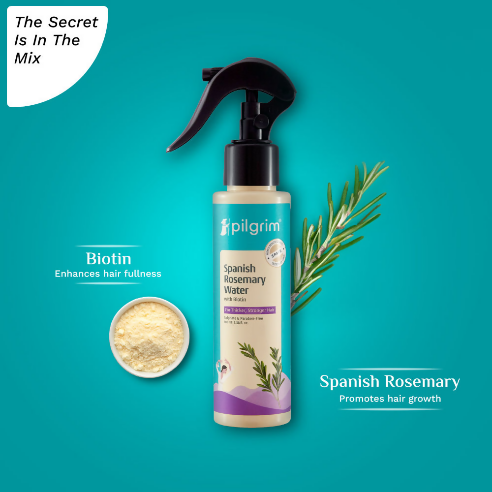 Pilgrim Spanish Rosemary Water With Biotin | Grocsy