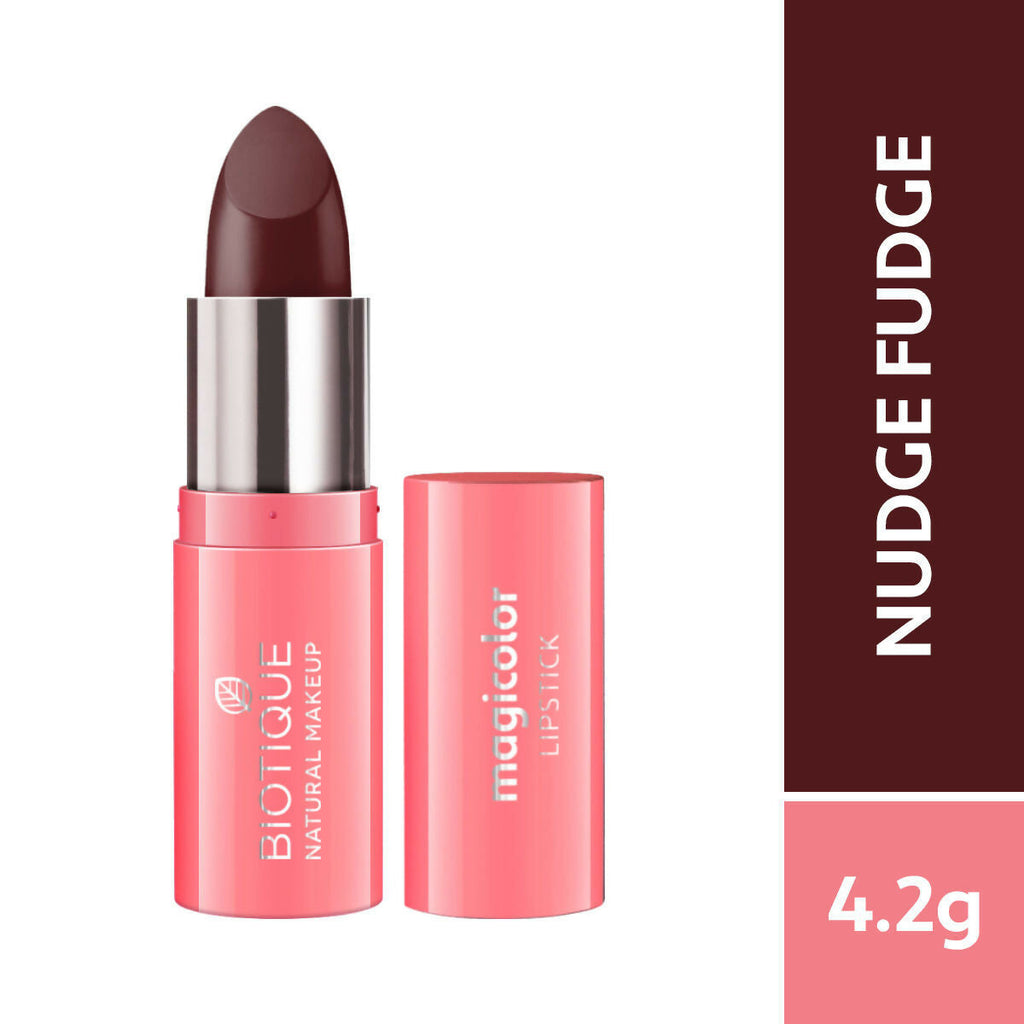 Biotique Magicolor Lipstick - Nudge Fudge | Grocsy