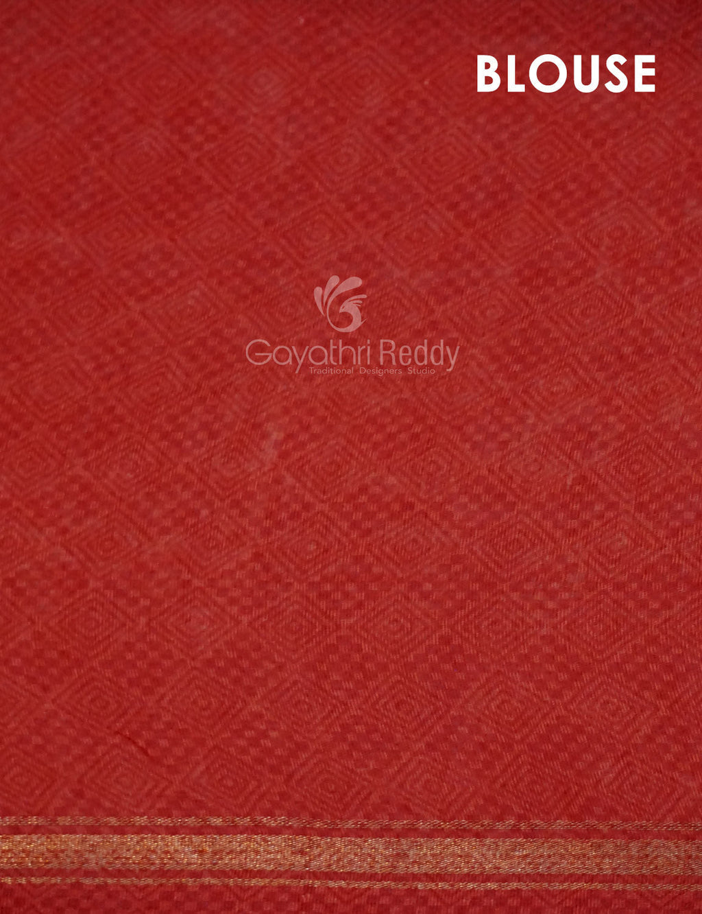 Combo of Off White and Red Patan Patola Semi Chanderi Saree By Gayathri Reddy Designer Studio | Grocsy