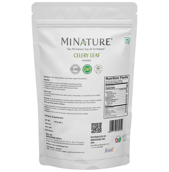 Minature Celery Leaf Powder | Grocsy