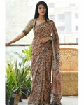 Exclusive Collection Multi Beautiful Mulmul Cotton Saree | Grocsy