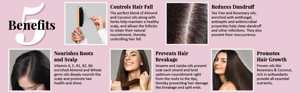 Moha 5 in 1 Hair Oil | Grocsy