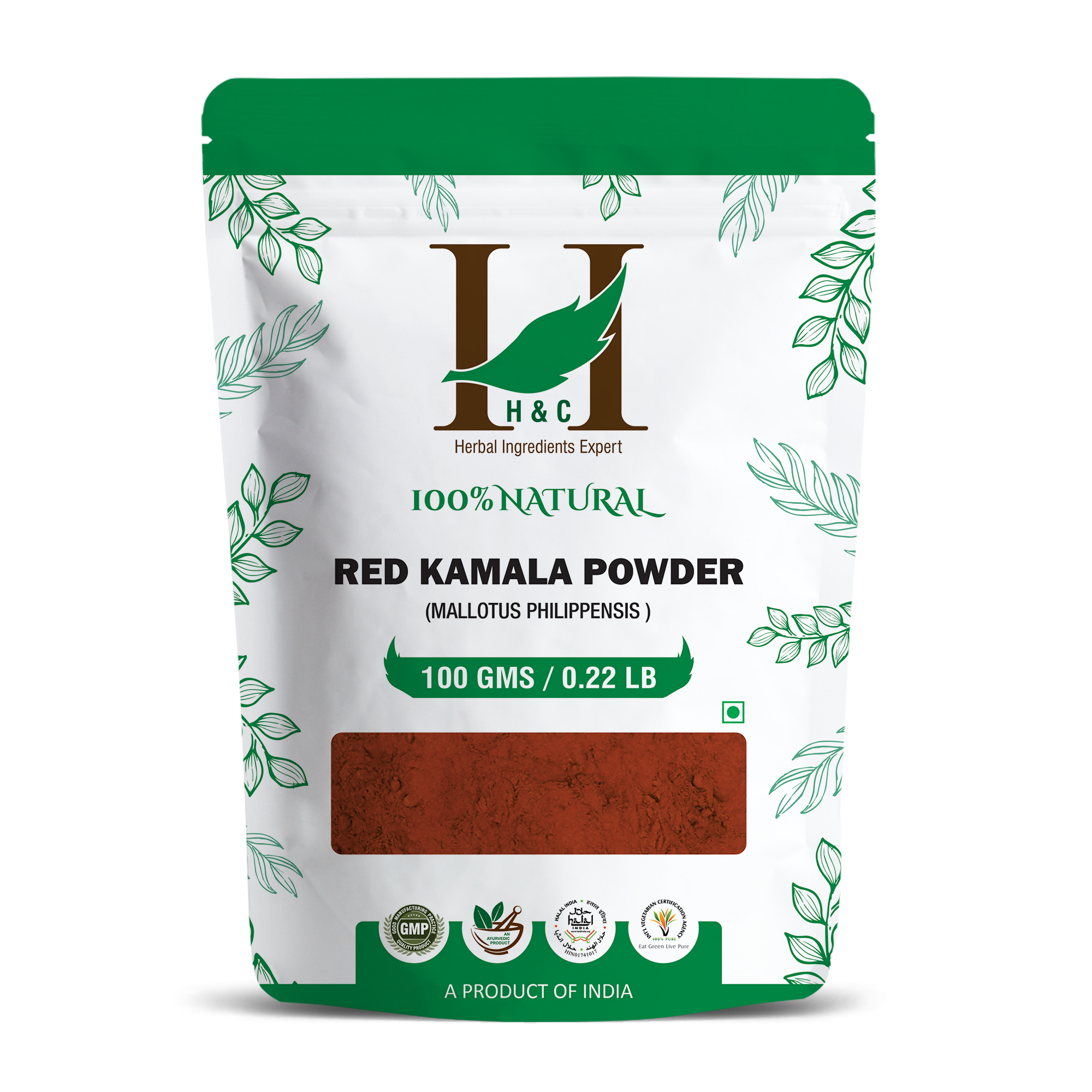 H&C Herbal Red Kamala Powder | Grocsy