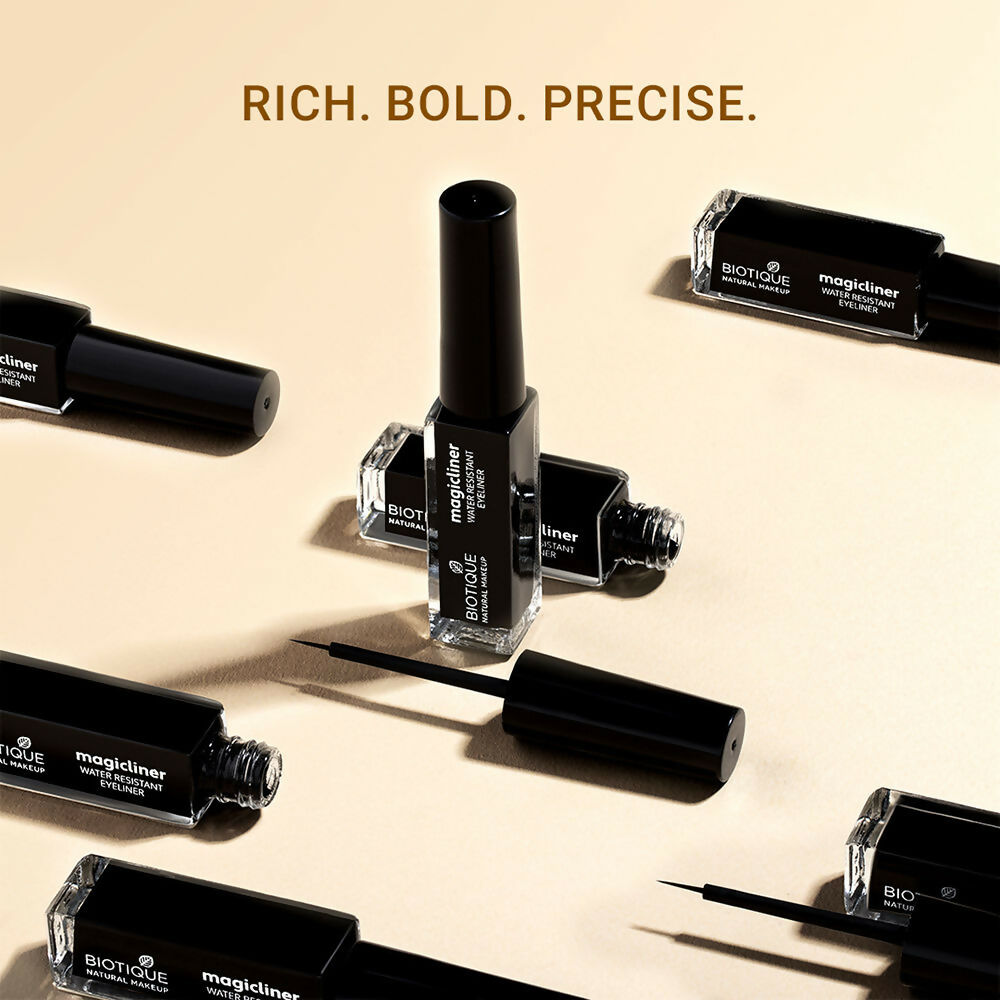 Biotique Magicliner Water Resistant Eyeliner - Midnight Black | Grocsy