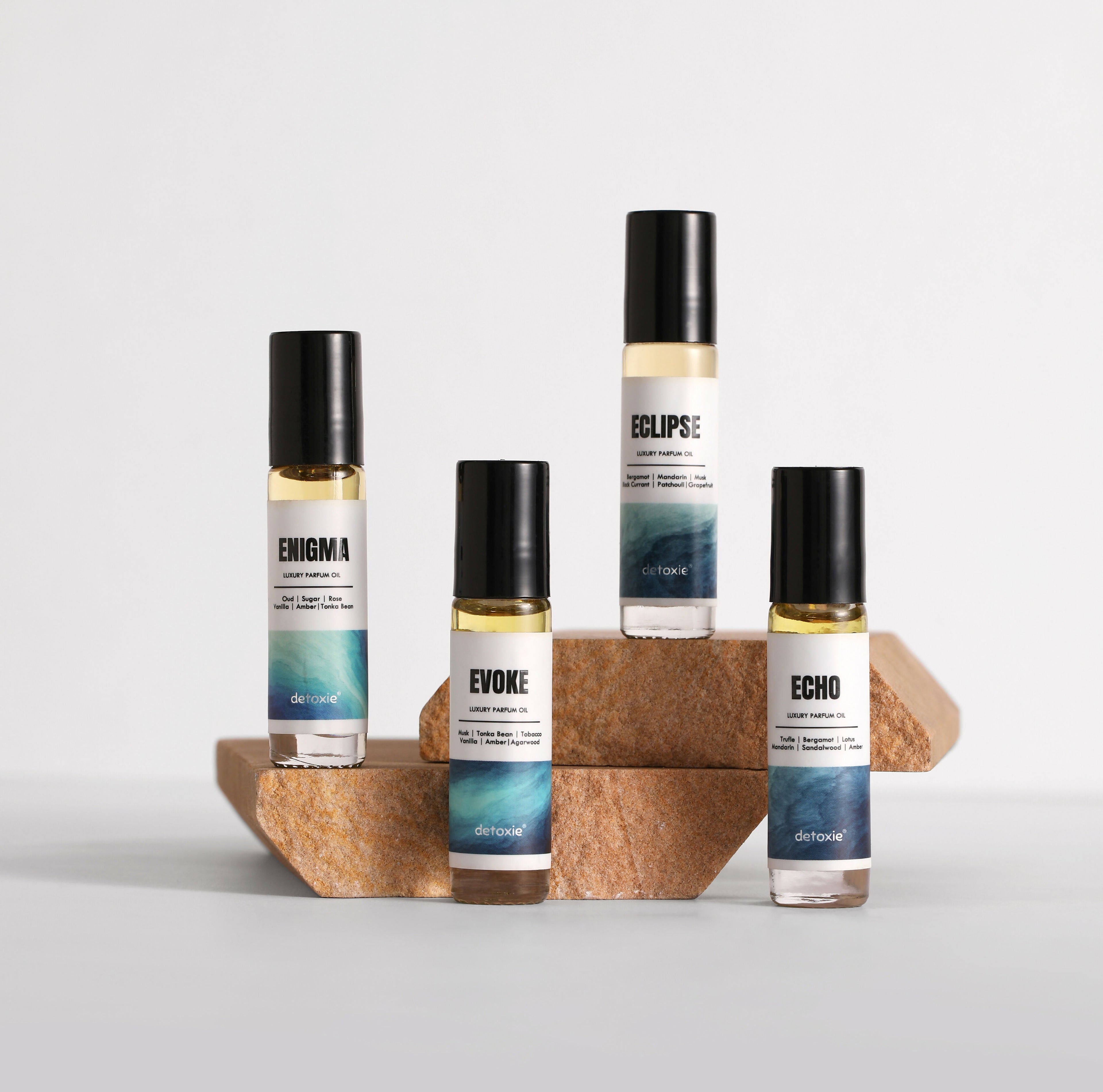 Detoxie Luxury Parfum Oil (Attar) Combo | Grocsy