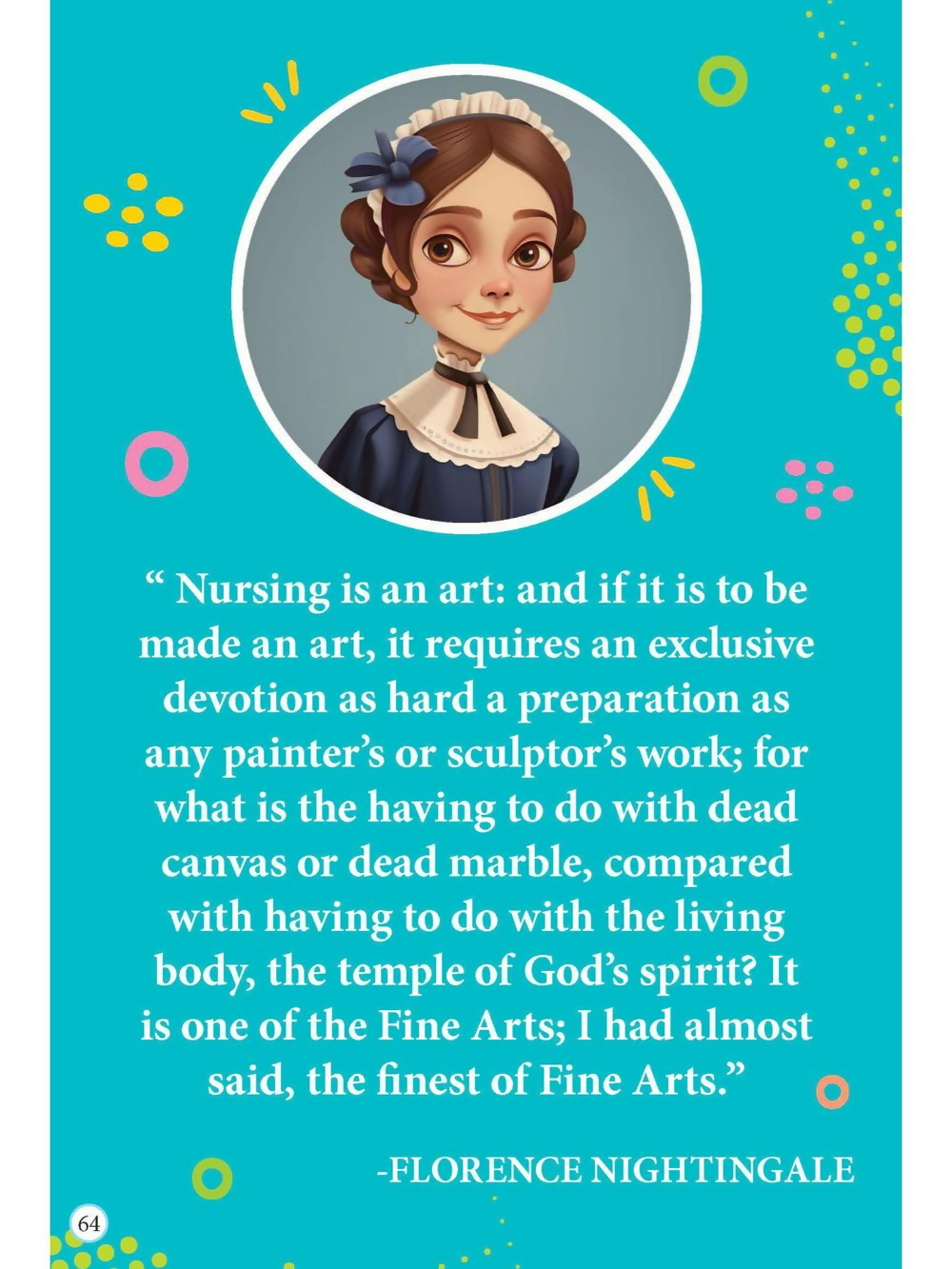 Dreamland Publications Florence Nightingale Icons of Inspiration Illustrated Biography For Kids | Grocsy