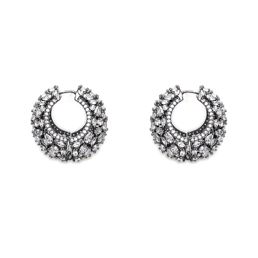 Silver Loops- Ruby Raang | Grocsy