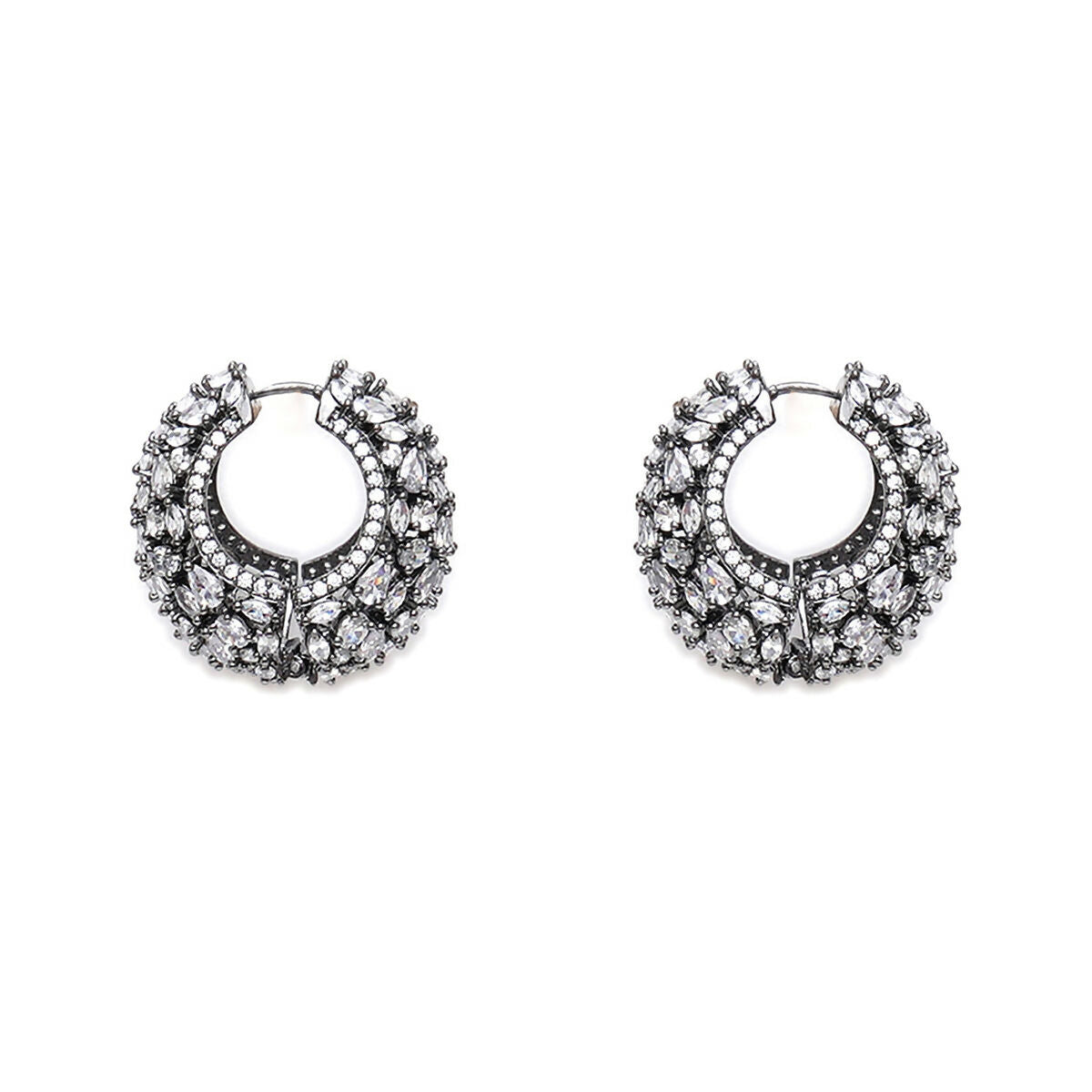 Silver Loops- Ruby Raang | Grocsy